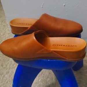 Lucky Brand Leather Mule